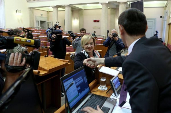 Nada Čavlović Smiljenc u Saboru