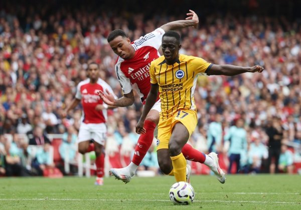 Arsenal - Brighton, engleska liga, 31.8.2024.