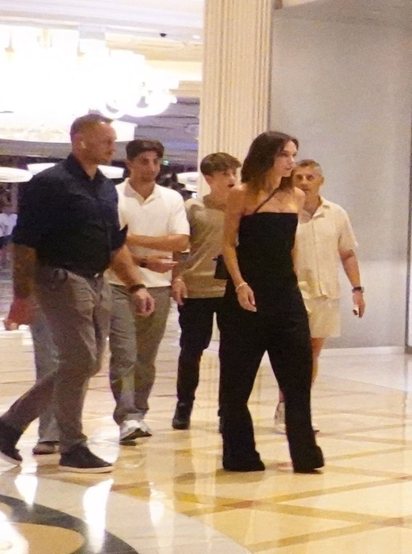 Beckhamovi u Las Vegasu