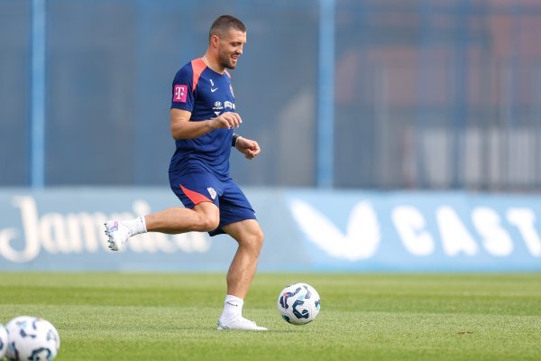Hrvatska nogometna reprezentacija, trening, 4.9.2024.