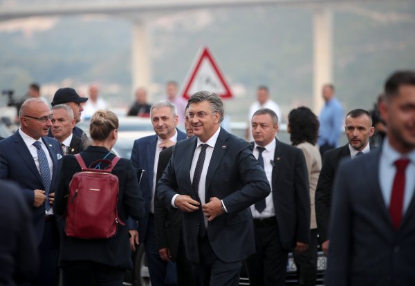 Svečano otvorenje mosta Hercegovina