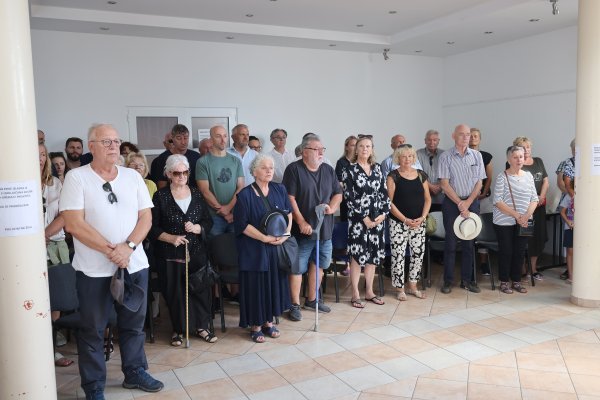 Ispraćaj Budimira Lončara u Preku na otoku Ugljanu