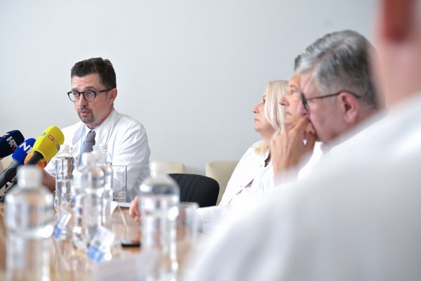 Konferencija za medije u povodu multiorganskih transplantacija u KBC Zagreb