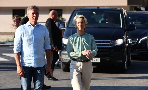 Robert Golob i Ursula von der Leyen u Črnome na Koruškoj