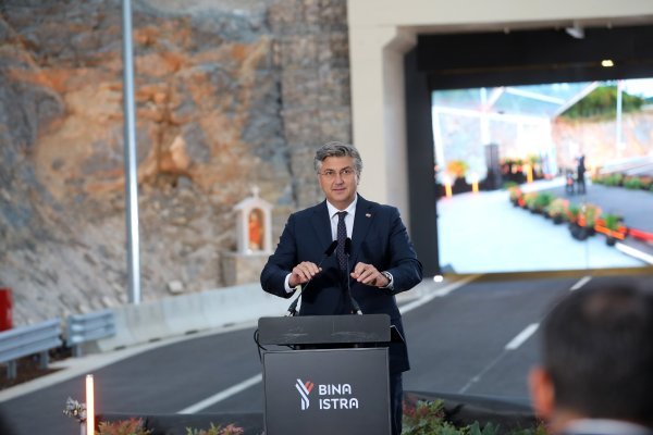 Otvorenje druge cijevi tunela Učka