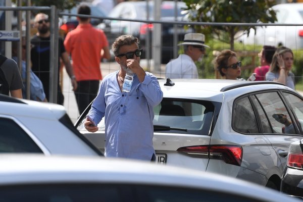 Sergej Trifunović na Prekršajnom sudu u Splitu