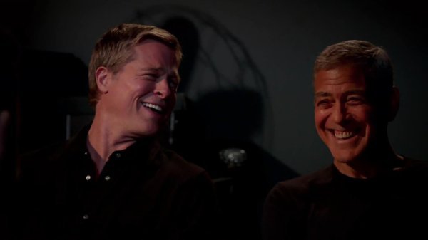 George Clooney i Brad Pitt kod Jimmyja Kimmela