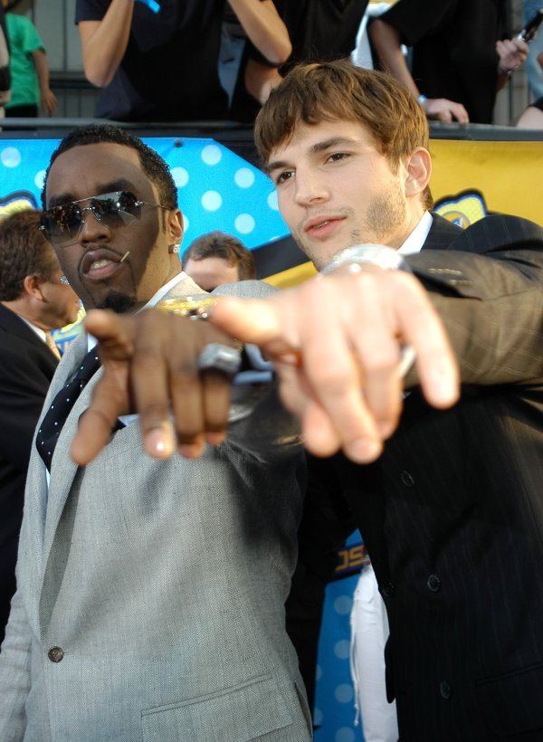 Ashton Kutcher i P Diddy