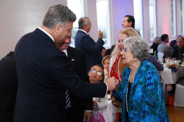 Andrej Plenković u posjetu Hrvatima u SAD-u