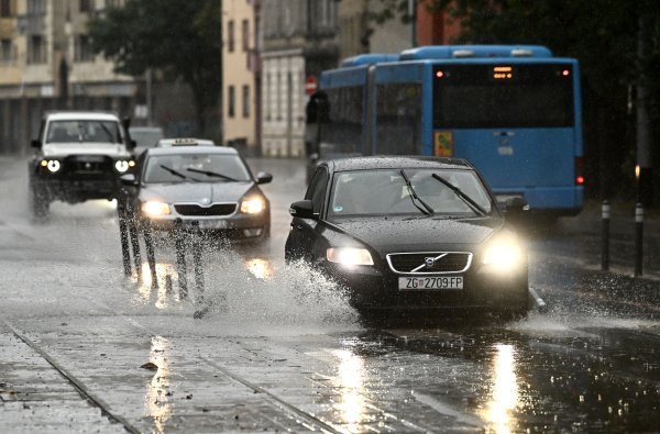 Kiša u Zagrebu