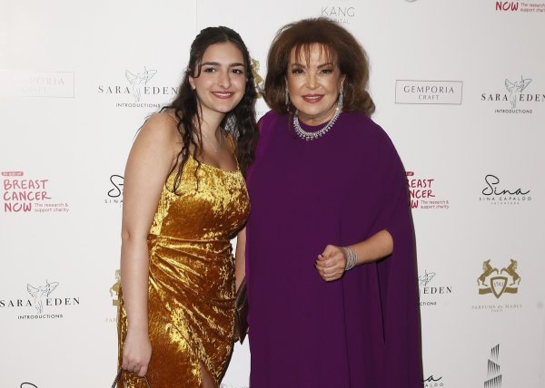 Mia Hamiyeh s bakom Barijom Alamuddin