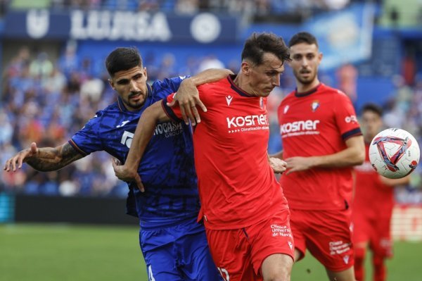 Getafe - Osasuna, španjolska liga, 5.10.2024.