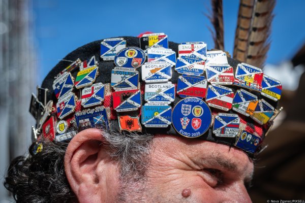 Liga nacija: Hrvatska - Škotska, navijači