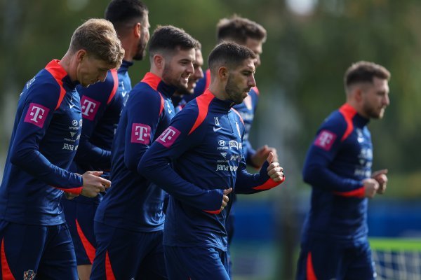 Trening hrvatske nogometne reprezentacije, Zagreb, 13.10.2024.