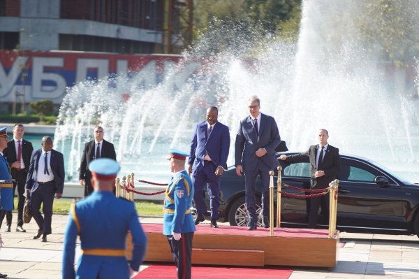 Aleksandar Vučić primio kralja Esvatinija, Msvatija III