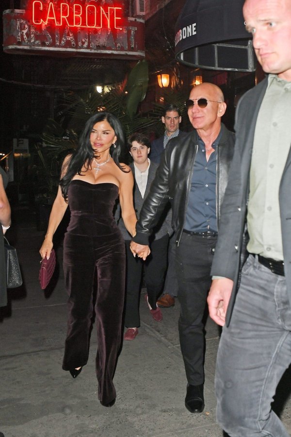 Lauren Sanchez i Jeff Bezos