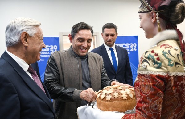 Doček Aleksandra Vulina na samitu BRICS u Tatarstanu