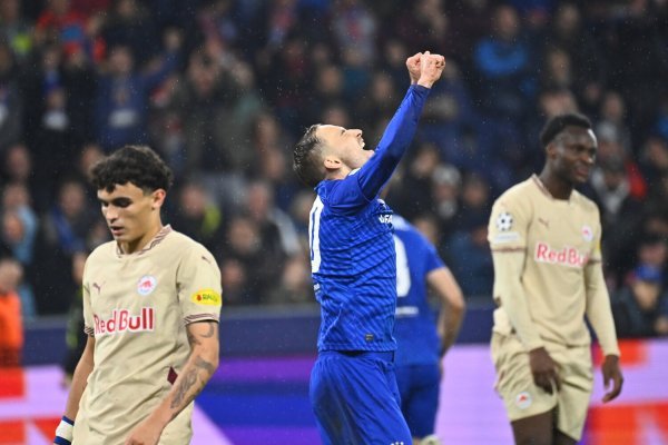 Red Bull Salzburg - Dinamo, 23.10.2024., slavlje igrača Dinama