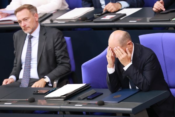 Olaf Scholz i Christian Lindner
