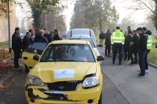 Održan prvi Crash test s električnim romobilom u Hrvatskoj