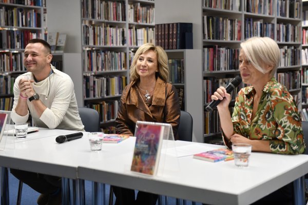 Blaženka Leib na predstavljanju knjige