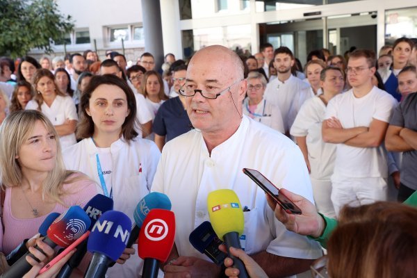 Štrajk zdravstvenih djelatnika u Splitu