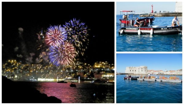 Turisti su bili ushićeni kad je nebo iznad Dubrovnika bljesnulo u milijun boja   