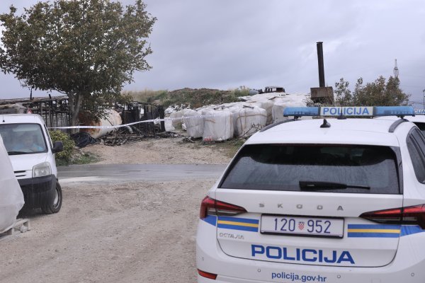 Požar plastenika nedaleko Karepovca