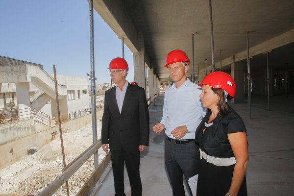 Radovi na obnovi Opće bolnice Pula