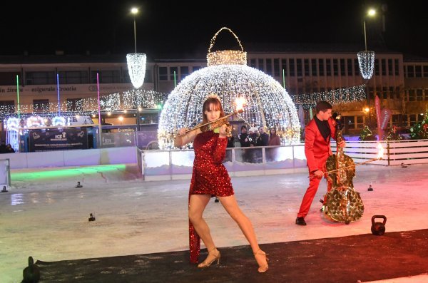 Svečano otvorenje Ice Wonderland ledenog parka u Varaždinu