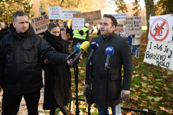 Zagreb: Prosvjed protiv spalionice na Rebru