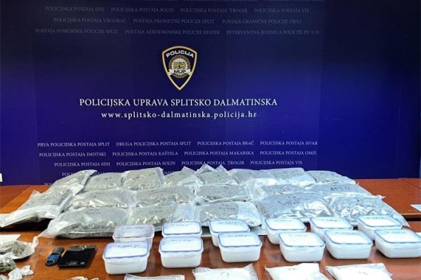 Praćenje prisutnosti droga ogleda se i u zapljenama