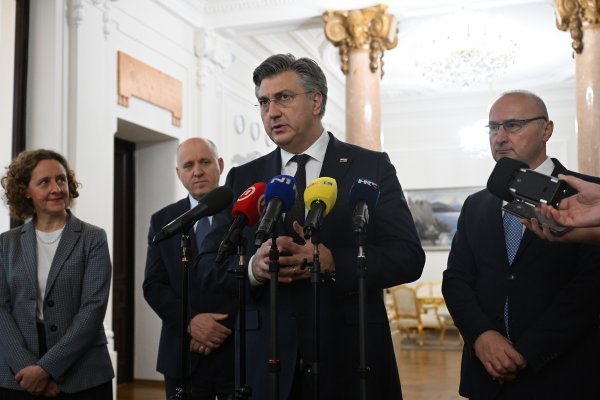 Plenković na otvorenju obnovljene zgrade MVEP-a