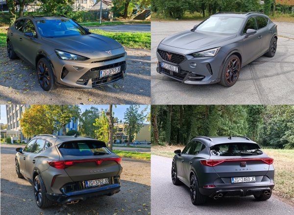 Osvježeni CUPRA Formentor 1.5 e-Hybrid VZ (lijevo) i Formentor 2.5 TSI DSG 4Drive VZ5 (desno)