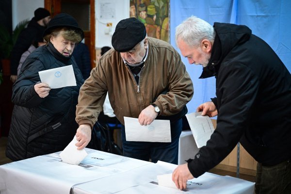 Glasanje na parlamentarnim izborima u Rumunjskoj