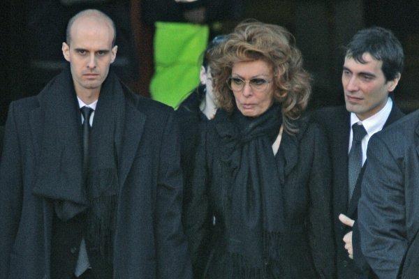 Sophia Loren sa sinovima, Carlom i Edoardom