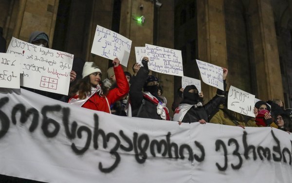 Prosvjed u Gruziji 4. prosinca