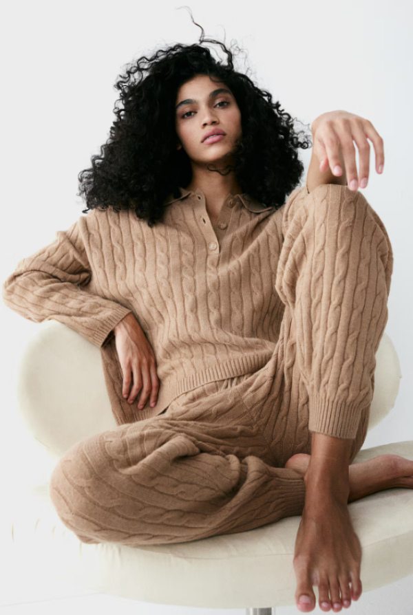 Pleteni polo pulover iz H&M-a