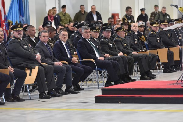 Zoran Milanović na proslavi Dana Hrvatskog ratnog zrakoplovstva