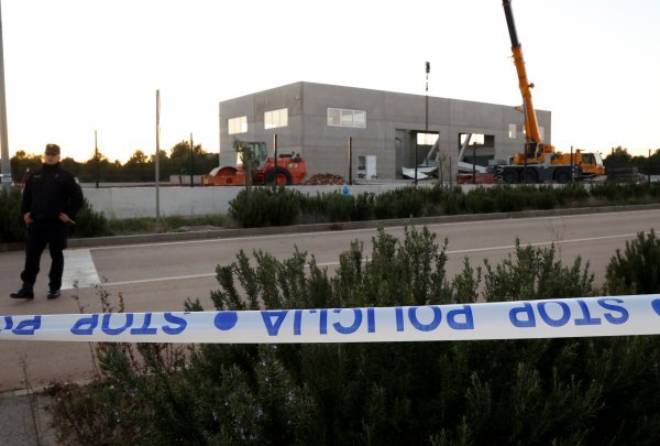 Urušavanje krova hale u Šibeniku