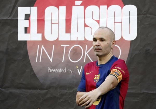 Barcelona - Real Madrid, legende, oproštaj Andres Iniesta