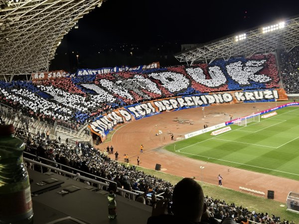 Nakon burnih događanja ovog ljeta navijači šalju odgovor: Na Poljudu se protiv Žiline očekuje više od 25.000 gledatelja