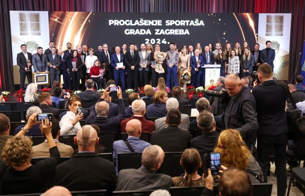 Proglašenje najboljih sportaša Grada Zagreba