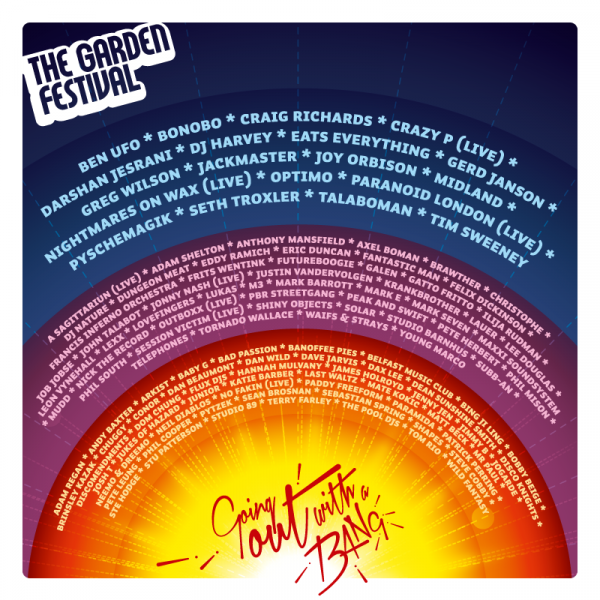 The Garden Festival 2015 - line up The Garden Festival