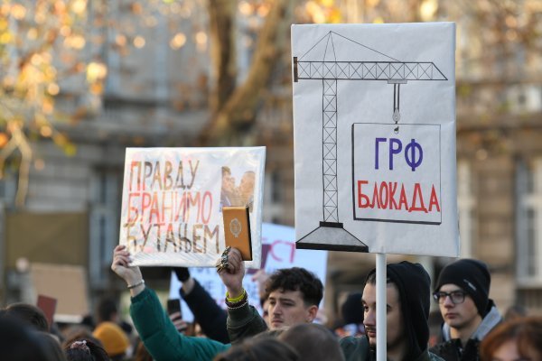 Prosvjed u Beogradu