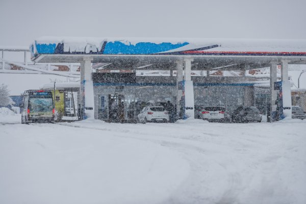 Jaka mećava na DC kod Otočca