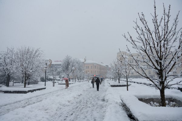 Snijeg u Banjoj Luci