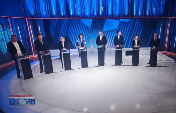 Sučeljavanje predsjedničkih kandidata na HRT-u