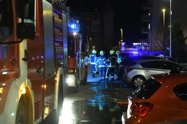 Požar u stanu na Laništu