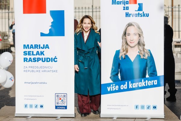 Završna konferencija za medije kandidatkinje za predsjednicu RH Marije Selak Raspudić